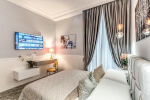 Cama ou camas em um quarto em Rome55 - Piazza di Spagna