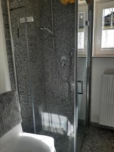 Koupelna v ubytování Ferienwohnung am Brasselsberg