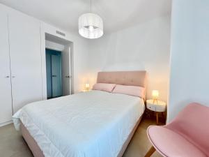 Posteľ alebo postele v izbe v ubytovaní New apartment in Calpe + 28 fotografií