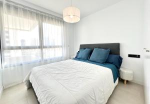 Posteľ alebo postele v izbe v ubytovaní New apartment in Calpe