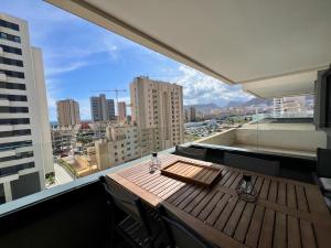 Balkón alebo terasa v ubytovaní New apartment in Calpe
