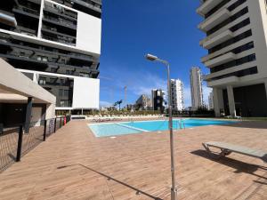 Bazén v ubytovaní New apartment in Calpe alebo v jeho blízkosti