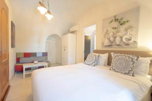 Posteľ alebo postele v izbe v ubytovaní Sophia Areopoli Guesthouse
