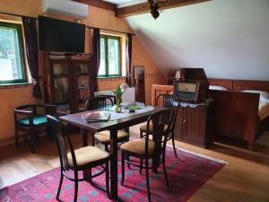 Posezení v ubytování House Mikin Dol