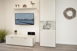TV a/nebo společenská místnost v ubytování Viermaster Störtebeker + 35 fotografií