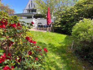 Κήπος έξω από το Messe- und Ferienloft am Nürnberger Reichswald