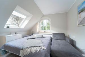 Postel nebo postele na pokoji v ubytování Haus Pegasus Glücksbringer