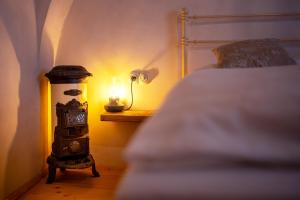 Letto o letti in una camera di Apartmány Nathan