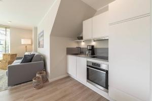 Kuchyň nebo kuchyňský kout v ubytování Sonne und Meer Wohnung 2