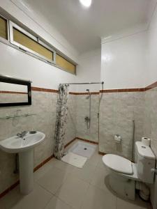 Koupelna v ubytování Hôtel Narjisse