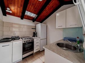 Kuchyňa alebo kuchynka v ubytovaní Stone House Blaca
