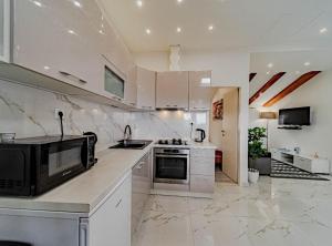 Kuchyňa alebo kuchynka v ubytovaní Stone House Blaca