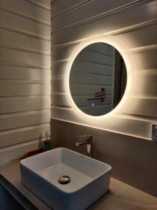 Ένα μπάνιο στο Dream Cabin Studio Apartment