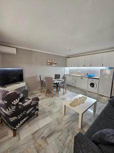 Posezení v ubytování APARTAMENTO VERA COAST 123