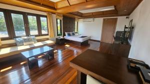 Posezení v ubytování Samui Mekkala Seaview