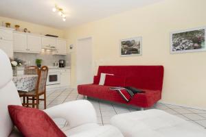 Køkken eller tekøkken på Haus am Hügel + 11 billeder