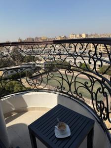 Balkón nebo terasa v ubytování Tiye Pyramids Hotel