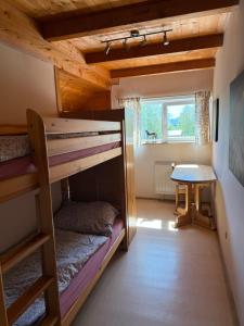 Postel nebo postele na pokoji v ubytování Ubytování Samba