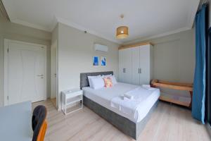 Postel nebo postele na pokoji v ubytování Villa Aromatherapy