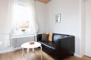 Posezení v ubytování Seestraße 30a Im Kornspeicher