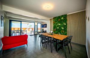 Posezení v ubytování Villa Petit Paradis
