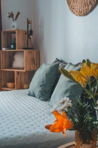 Le point de vue Studio saint Denis客房内的一张或多张床位