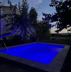 Bazén v ubytování Gîte des Bourboul nebo v jeho okolí