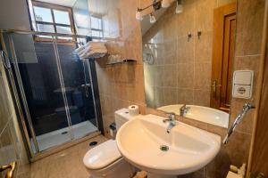 Koupelna v ubytování Hostal El Palacio