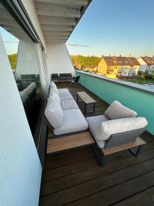 Μπαλκόνι ή βεράντα στο Schwarzwald Lahr Europapark Penthouse Sunshine