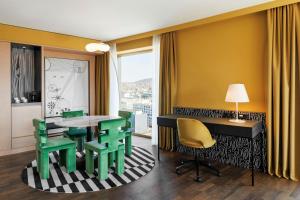 Zona de estar de Renaissance Zurich Tower Hotel