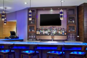 塔拉哈西市区福朋喜来登酒店酒廊或酒吧区