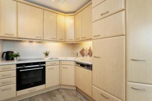 Dapur atau dapur kecil di Traumblick Rettin