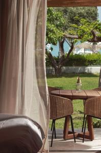 Zahrada ubytování Bungalows Iphigenia
