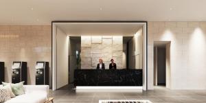 Vstupní hala nebo recepce v ubytování Hotel Eins Osaka Kadoma City Station