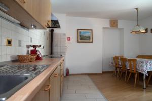 Kuchyň nebo kuchyňský kout v ubytování Bergreen Apartments