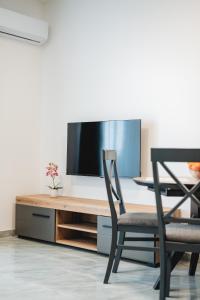 TV a/nebo společenská místnost v ubytování ARA Lux Apartments