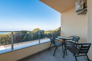Balkón nebo terasa v ubytování ARA Lux Apartments