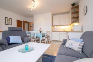 Khu vực ghế ngồi tại Familyhaus- Wohnung 8