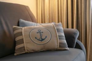 Khu vực ghế ngồi tại Familyhaus- Wohnung 8