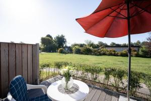 Zahrada ubytování Blankwasserweg 131 Lensterstrand Oase Bungalow 3