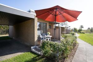 Zahrada ubytování Blankwasserweg 131 Lensterstrand Oase Bungalow 3