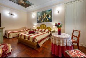 Tempat tidur dalam kamar di Sancta Scala