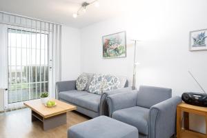 Posezení v ubytování Strandresidenz Wohnung 1