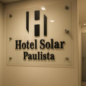 Certifikát, hodnocení, plakát nebo jiný dokument vystavený v ubytování Hotel Solar Paulista