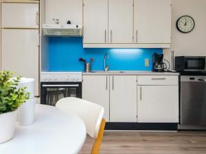 Køkken eller tekøkken på 4 person holiday home in Ringkøbing-By Traum + 36 billeder
