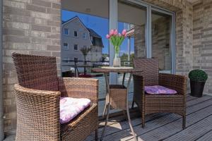 Posezení v ubytování Domizil am Meer + 22 fotografií