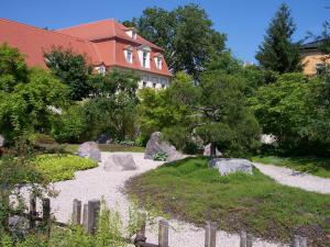 Zahrada ubytování Hotel Weisse Elster