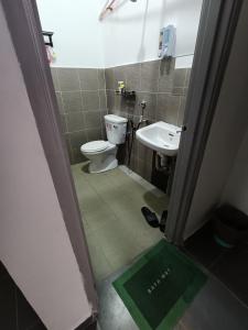 Koupelna v ubytování Homestay faleeq