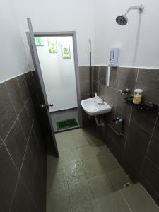 Koupelna v ubytování Homestay faleeq