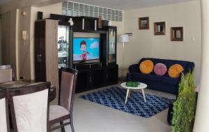 Χώρος καθιστικού στο Penthouse tawa wawa wasi